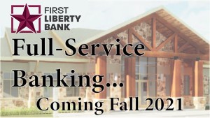 full service banking coming fall 2021